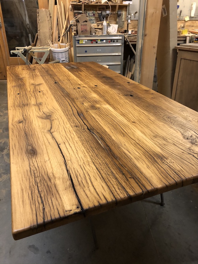  Table bois massif